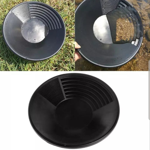 Plastic Gold Pan Dual Riffle